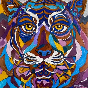 Photo of a painting Jungle Mind Fracture by svetasveta