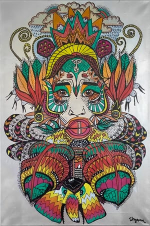 Photo of a painting Synthetic Paradise by svetasveta