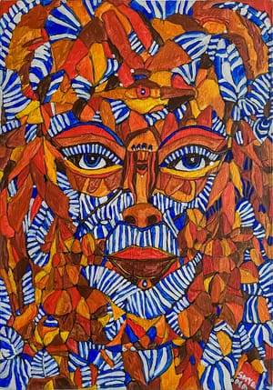 Photo of a painting Third Eye Sunburn by svetasveta