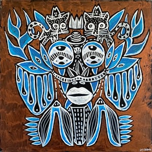 Photo of a painting Tribal Glitch by svetasveta